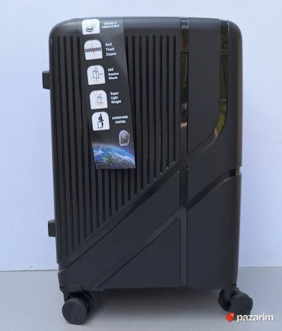 Srednji kofer Polipropilen kod pp701 crni 2