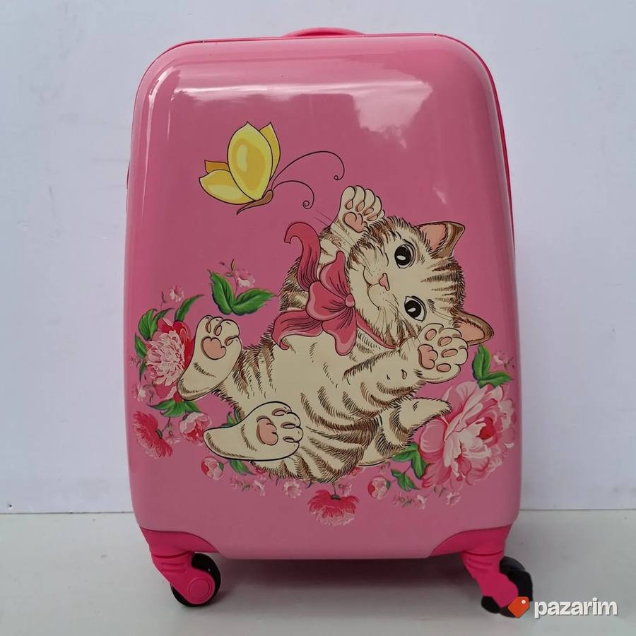 A K C I J A Deciji srednji kofer Roze macka 2