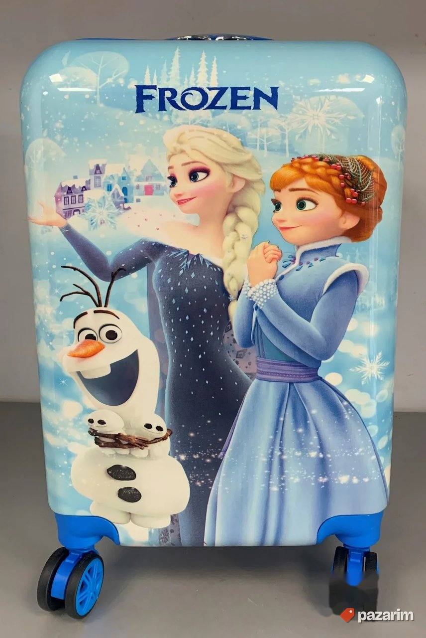 AKCIJA Deciji veliki kofer Frozen i Olaf sv. plavi 3