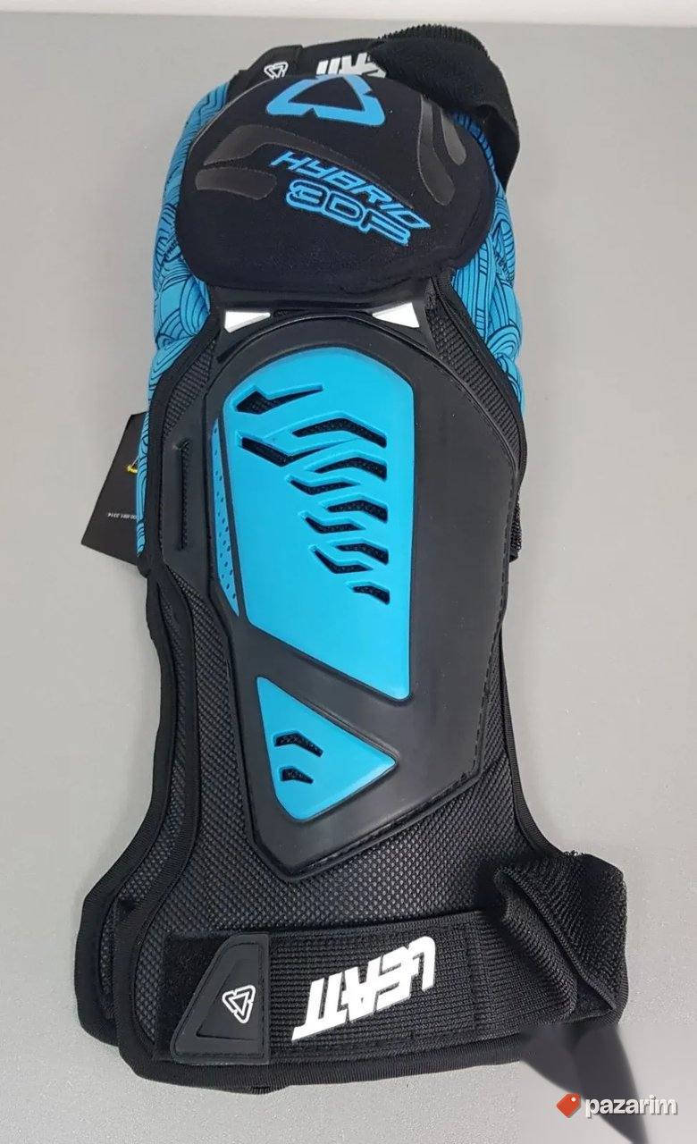 Moto protektori za kolena Leatt plavi 4