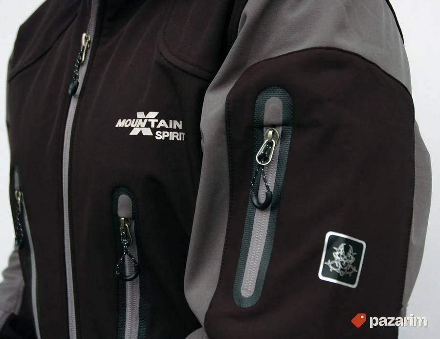 Softshell jakna MS 9096 crno-sivi BESPLATNA POSTARINA 4