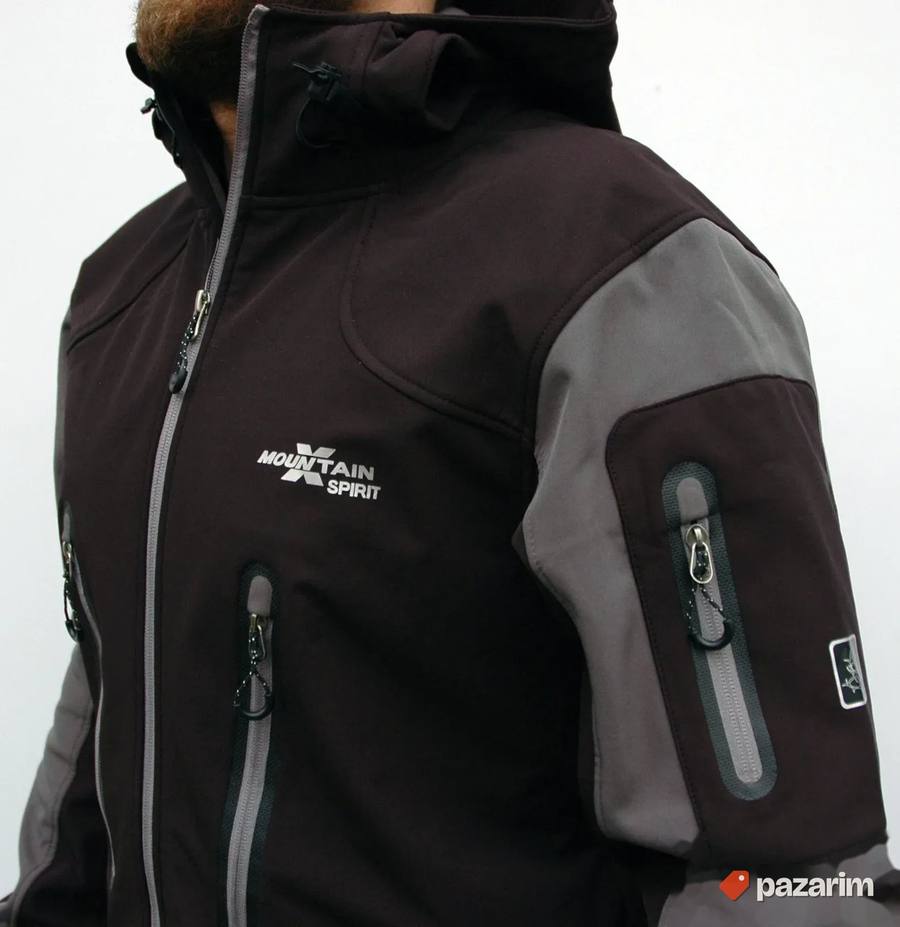 Softshell jakna MS 9096 crno-sivi BESPLATNA POSTARINA 6
