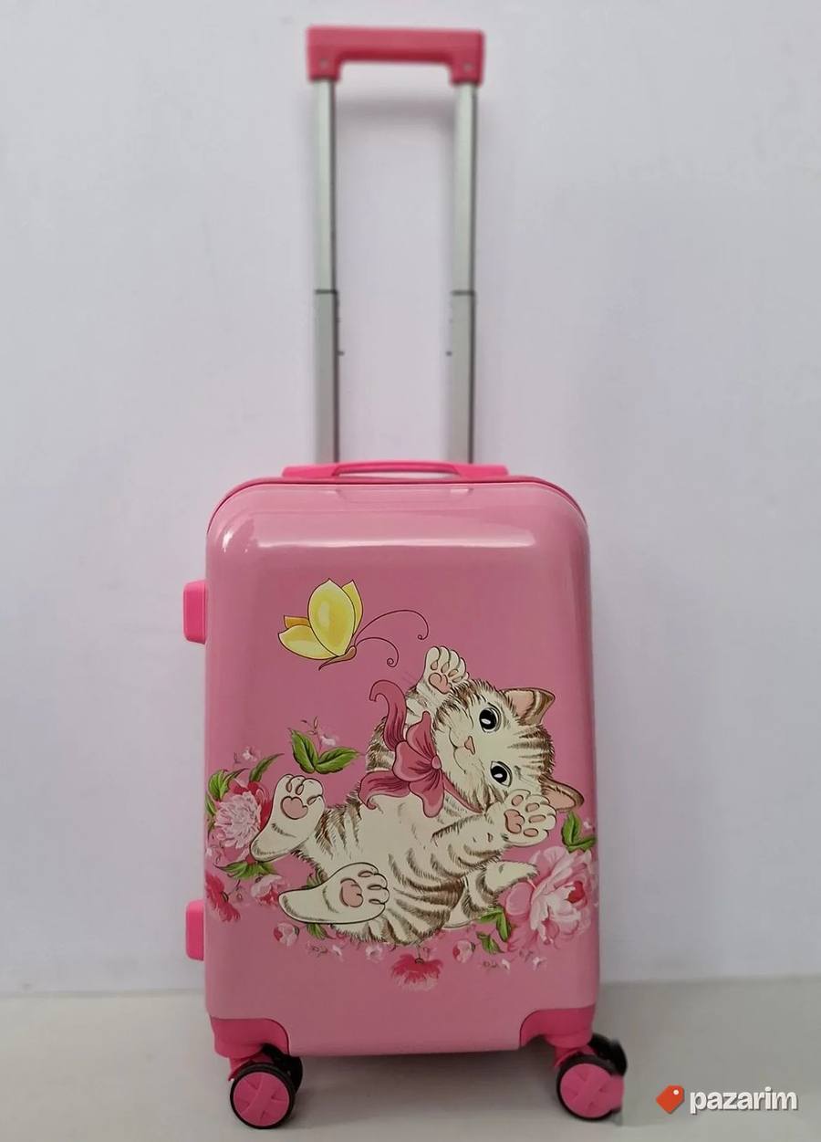A K C I J A Deciji set kofera 2/1 Roze macka 5