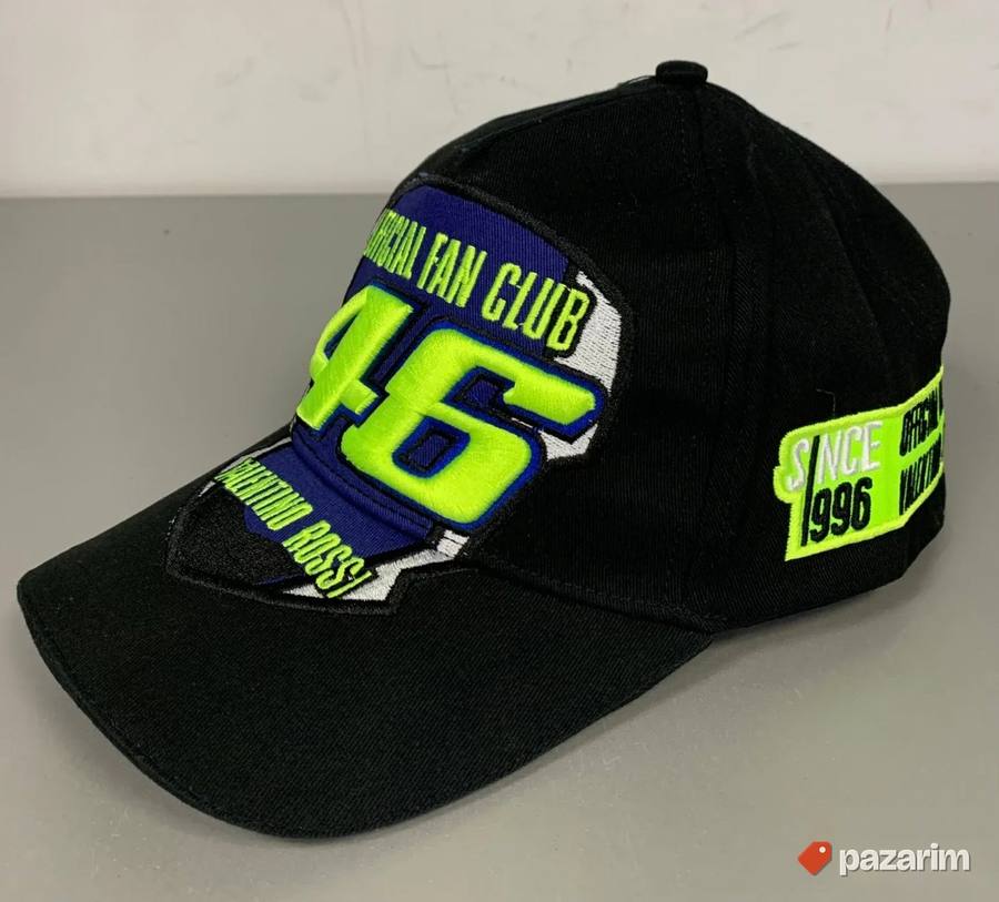 Muski kacket VR46 crni kod 3 2