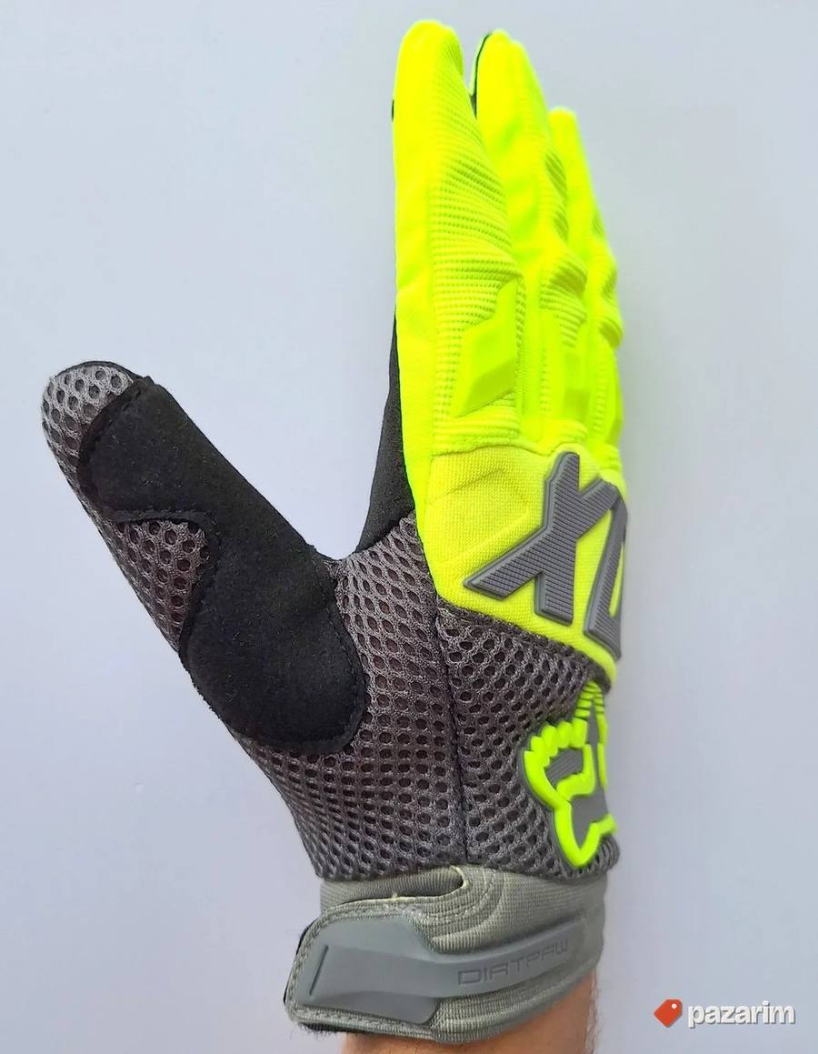Rukavice Fox mod.4 sivo zute 6
