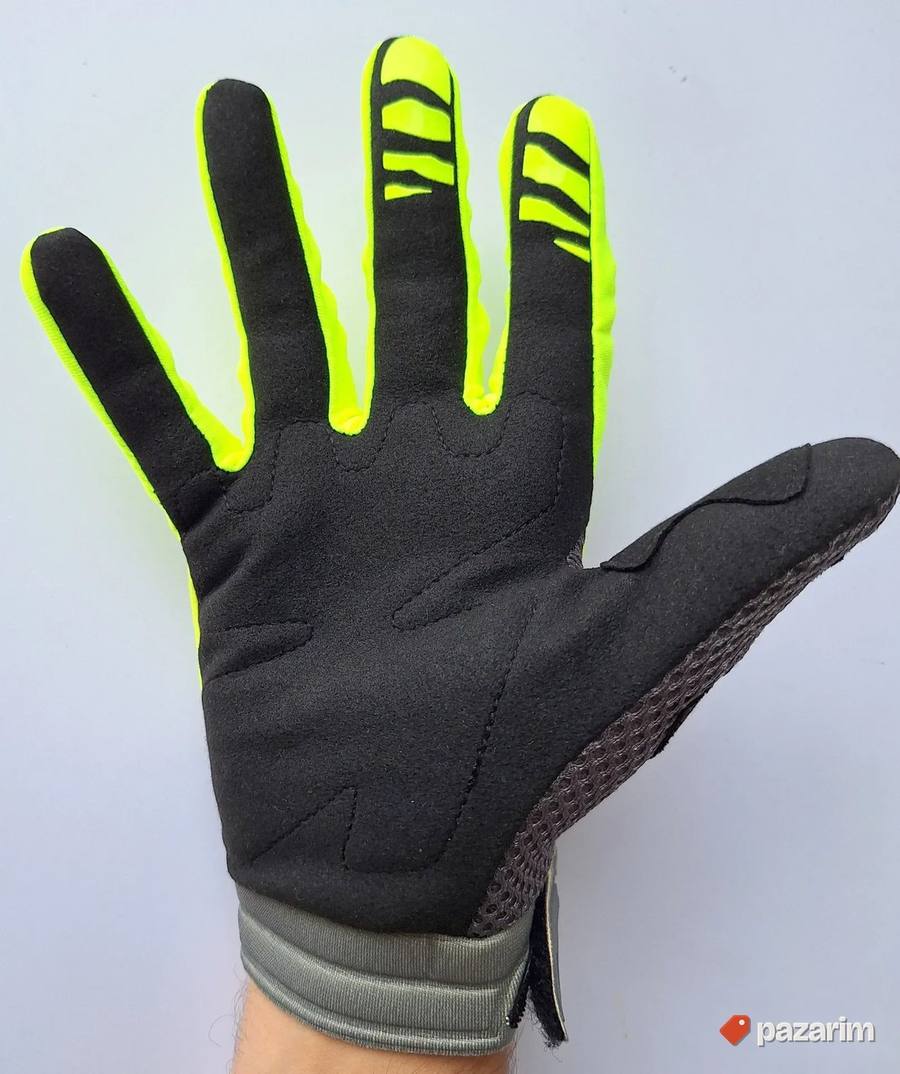 Rukavice Fox mod.4 sivo zute 7