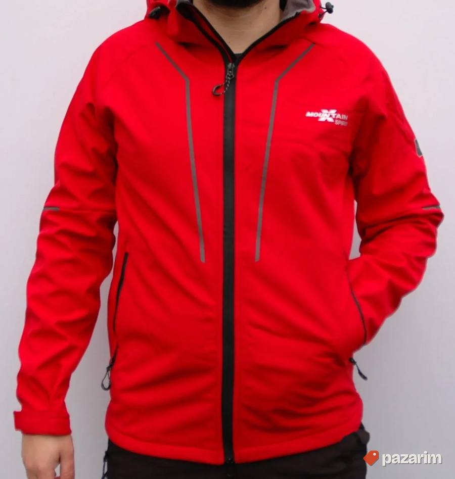 Softshell jakna MS 8002 crveni BESPLATNA POSTARINA 7