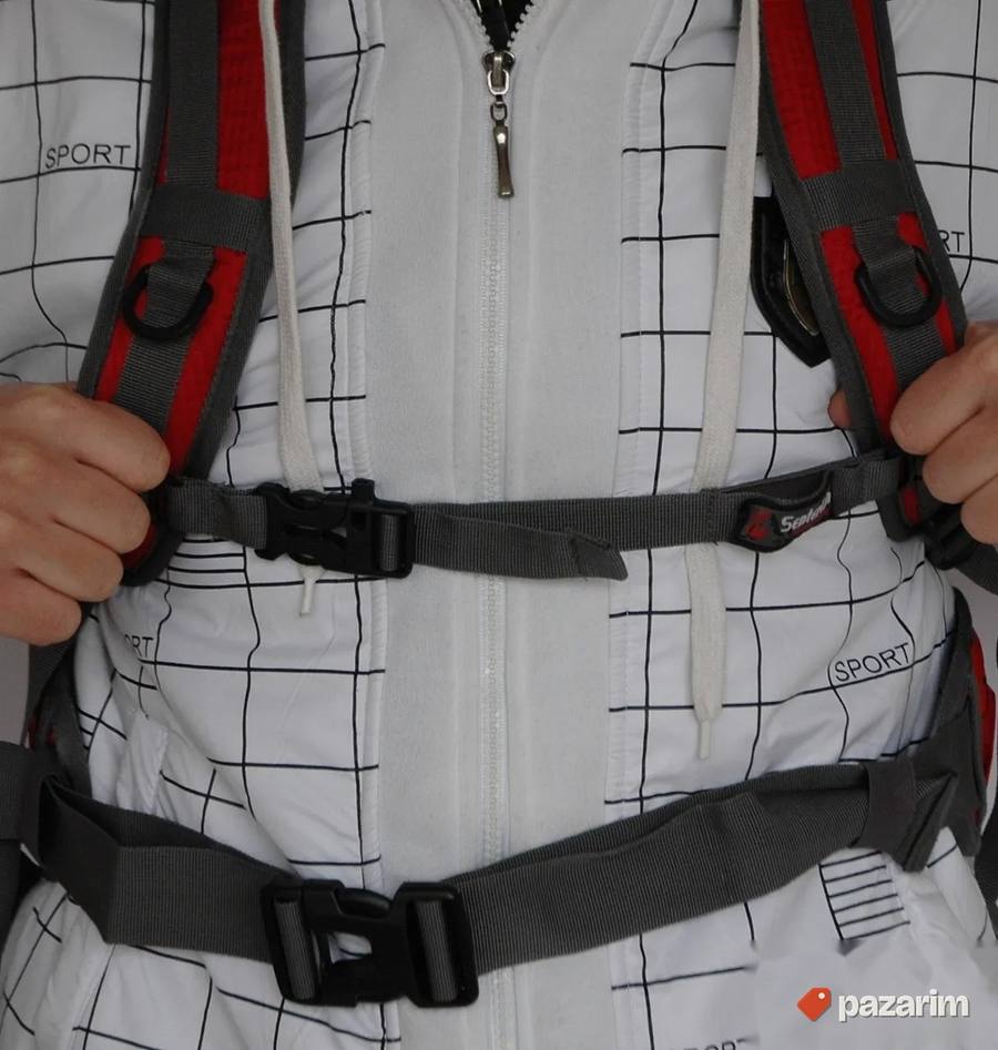 Ranac za planinarenje crveni 32L kod 2128 5