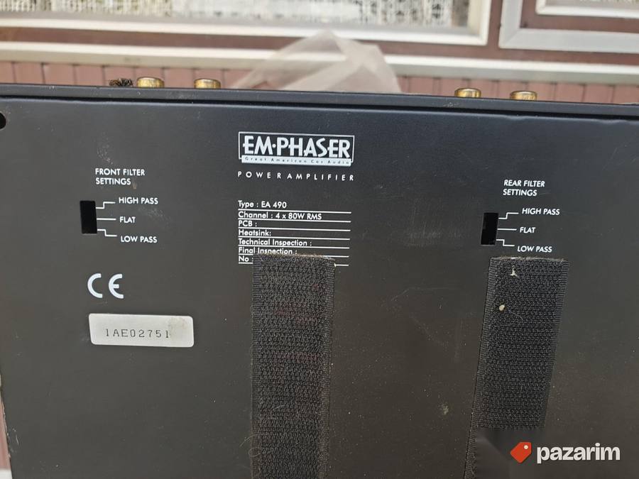 Cetvorokanalno pojacalo Em PHASER EA490 8