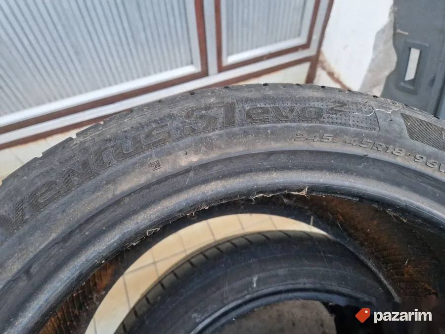 Dve dobre letnje gume HANKOOK 18 ke 245-45/18 Dot 3316 4