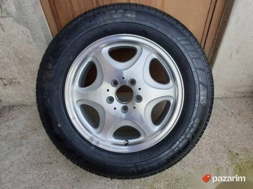 Rezervni ALU tocak sa novom gumom 16ka MERCEDES AUDI 5x112 i