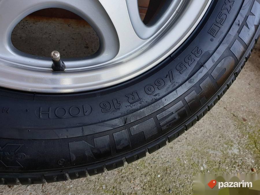 Rezervni ALU tocak sa novom gumom 16ka MERCEDES AUDI 5x112 i 3