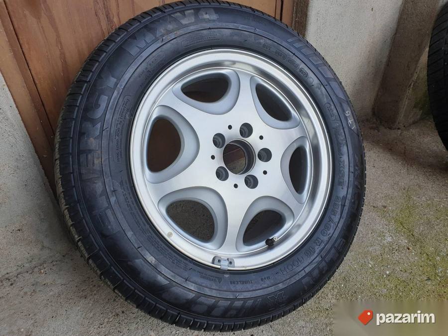 Rezervni ALU tocak sa novom gumom 16ka MERCEDES AUDI 5x112 i 4
