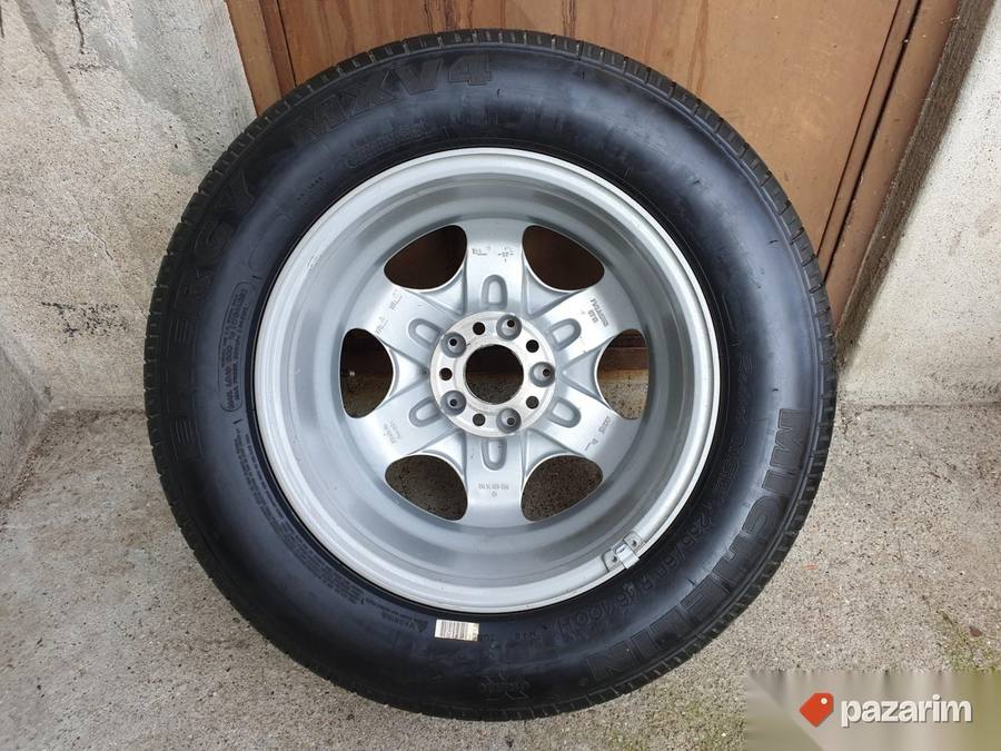 Rezervni ALU tocak sa novom gumom 16ka MERCEDES AUDI 5x112 i 8