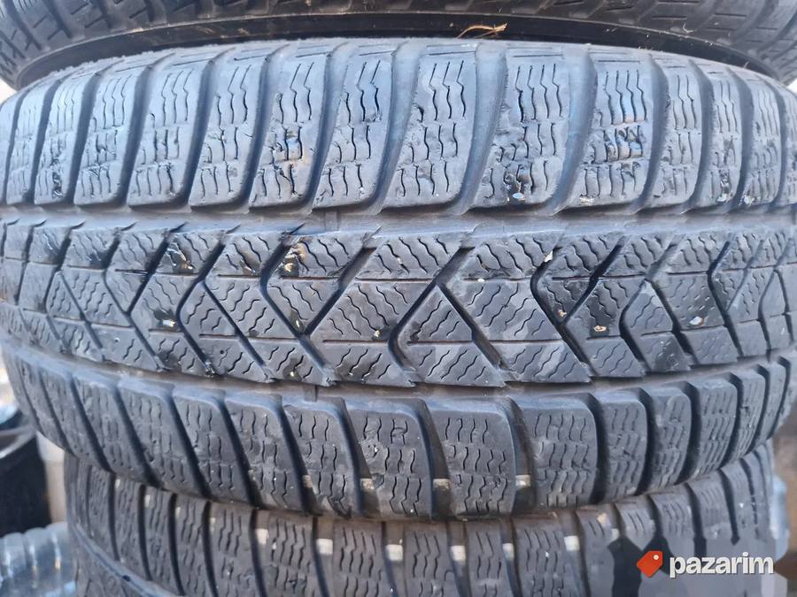 Cetiri odlicne zimske gume 16 ke PIRELLI 205-55/16 M+S Gume 7