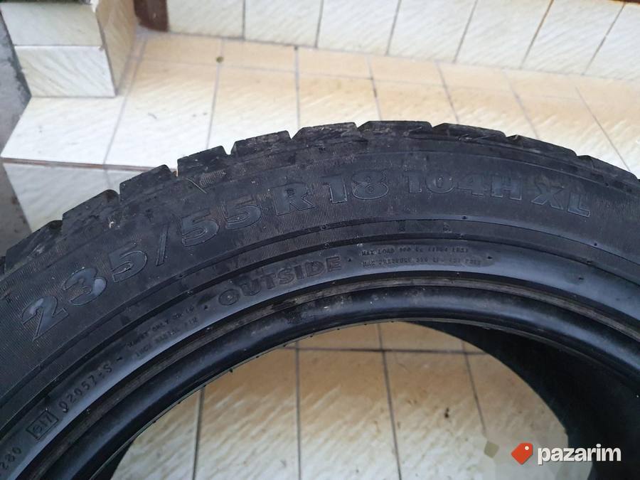 Dve dobre M+S NOKIAN gume 18 ke 235-55/18 Dot 3509 sa 6,5 m 3