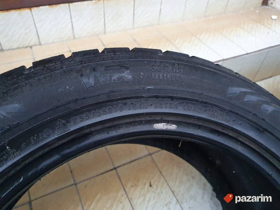 Dve dobre M+S NOKIAN gume 18 ke 235-55/18 Dot 3509 sa 6,5 m 5