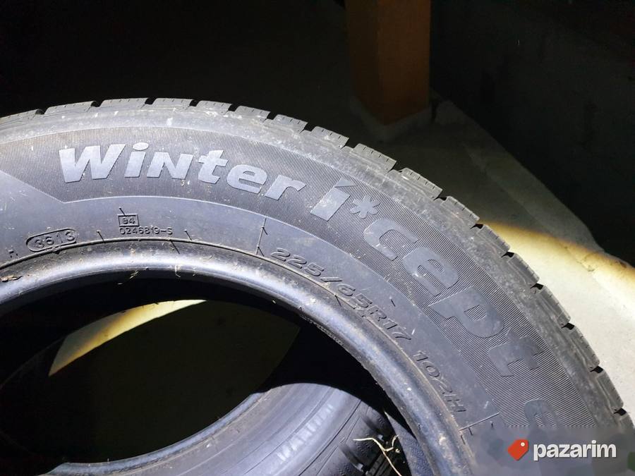 Dve dobre M+S HANKOOK gume 17 ke 225-65/17 Dot 3613 sa oko 2