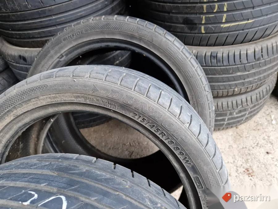 Cetiri odlicne letnje gume 18 ke DUNLOP 215-45/18 Dot 1714 s 4