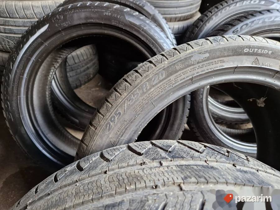 Dve dobre M+S MICHELIN gume 20 ice 295-35/20 Dot 2611 sa ok 4