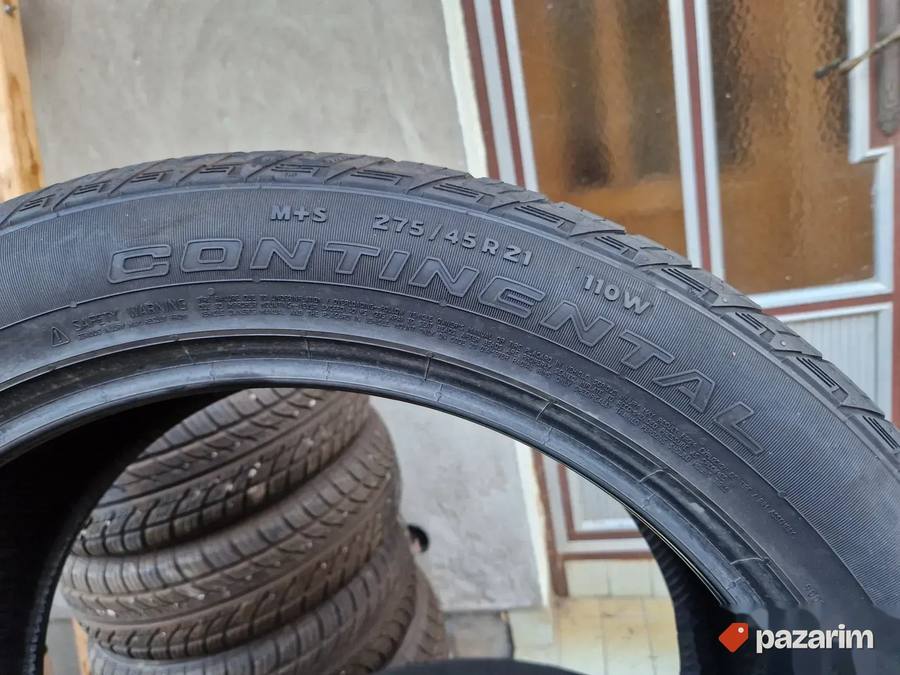 Cetiri odlicne M+S gume 21 ce CONTINENTAL 275-45/21 sa saro 4