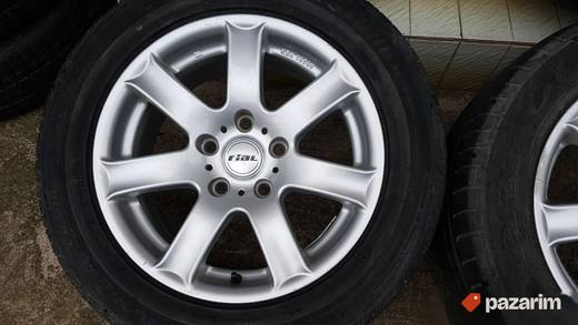 Alu felne 16 ke BMW RIAL 5x120 i 5 x 120 sa letnjim gumama