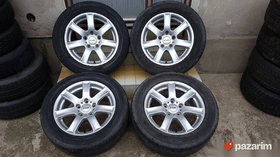 Alu felne 16 ke BMW RIAL 5x120 i 5 x 120 sa letnjim gumama 2