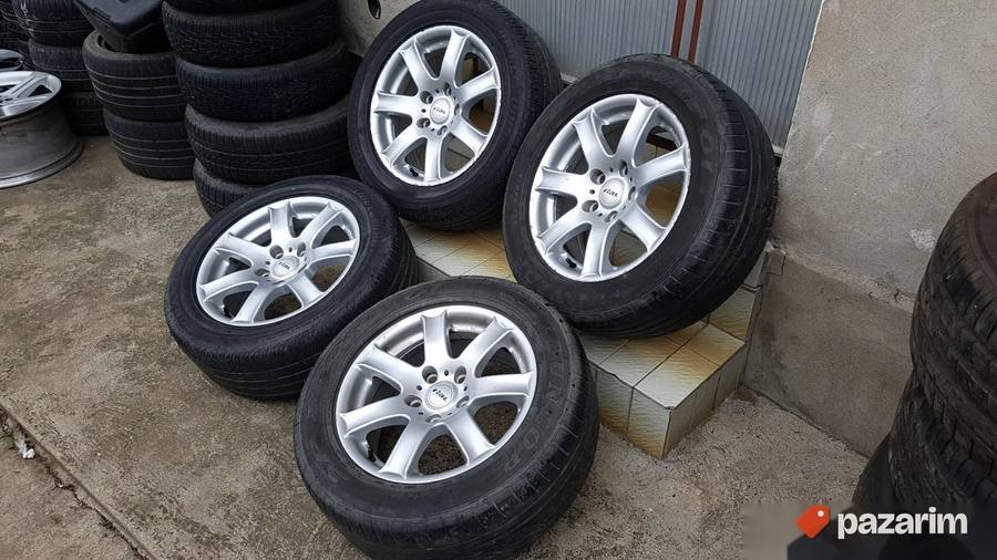 Alu felne 16 ke BMW RIAL 5x120 i 5 x 120 sa letnjim gumama 4