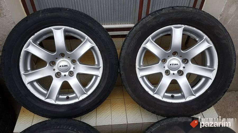 Alu felne 16 ke BMW RIAL 5x120 i 5 x 120 sa letnjim gumama 5