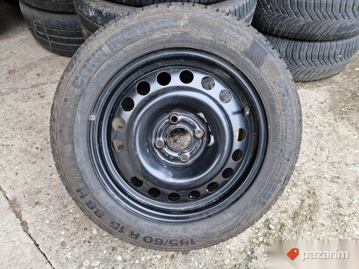 Rezervni tocak 4x100 OPEL sa novom gumom 1