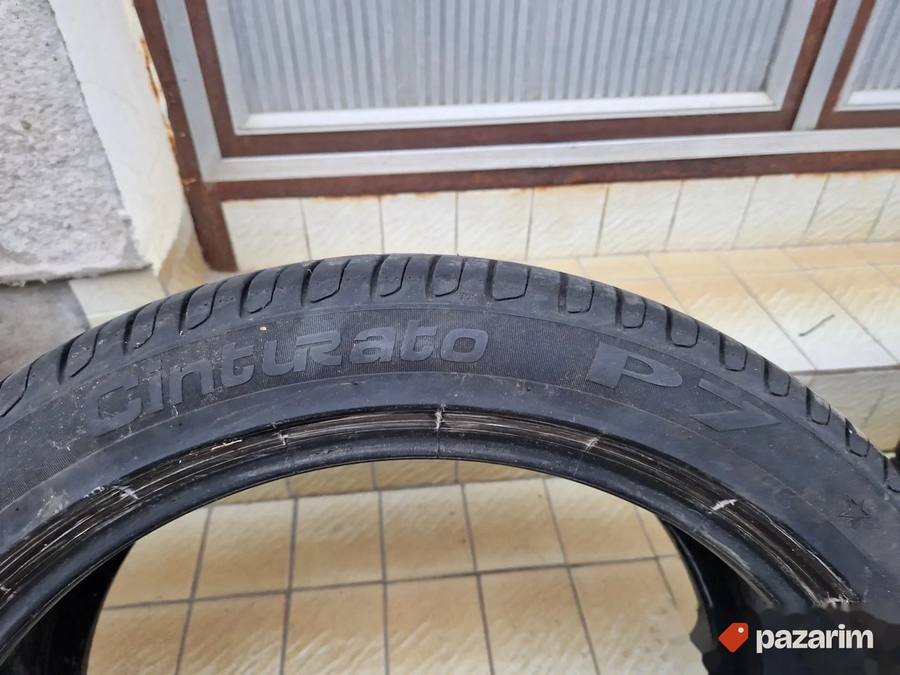 Dve dobre letnje gume PIRELLI 19 ice 225-45/19 Dot 0318 sa 2