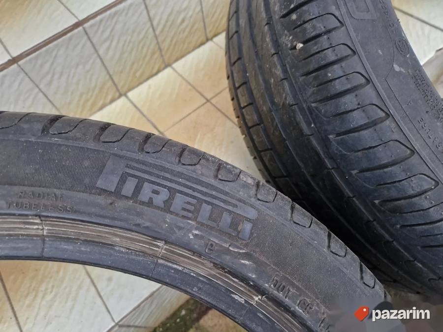 Dve dobre letnje gume PIRELLI 19 ice 225-45/19 Dot 0318 sa 6
