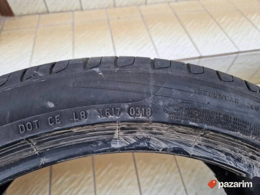 Dve dobre letnje gume PIRELLI 19 ice 225-45/19 Dot 0318 sa 7