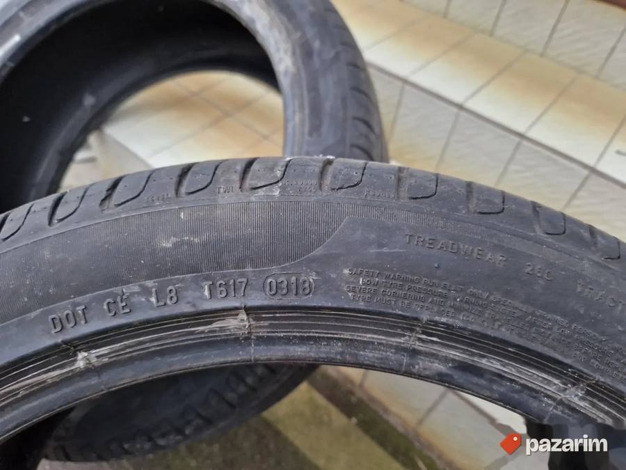 Dve dobre letnje gume PIRELLI 19 ice 225-45/19 Dot 0318 sa 8
