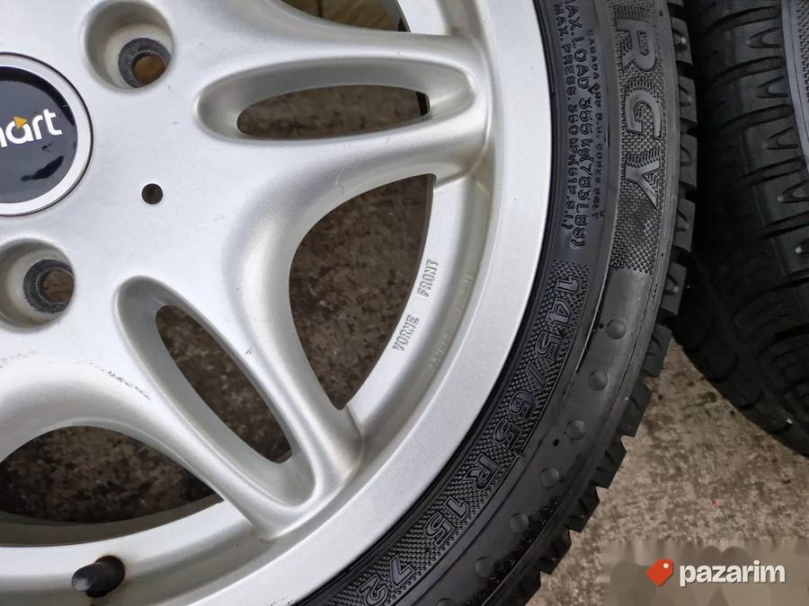 Alu felneCONTINENTAL 15 ke 3x112 i 3 x 112 SMART 4