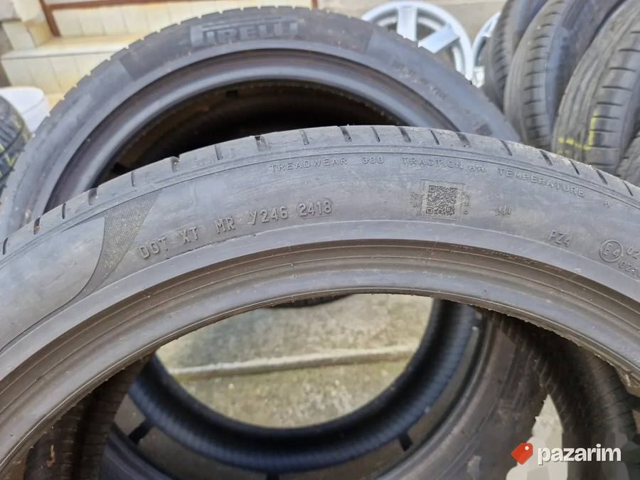Dve odlicne letnje gume 21 ce 315-35/21 PIRELLI Dot2418 sa 3
