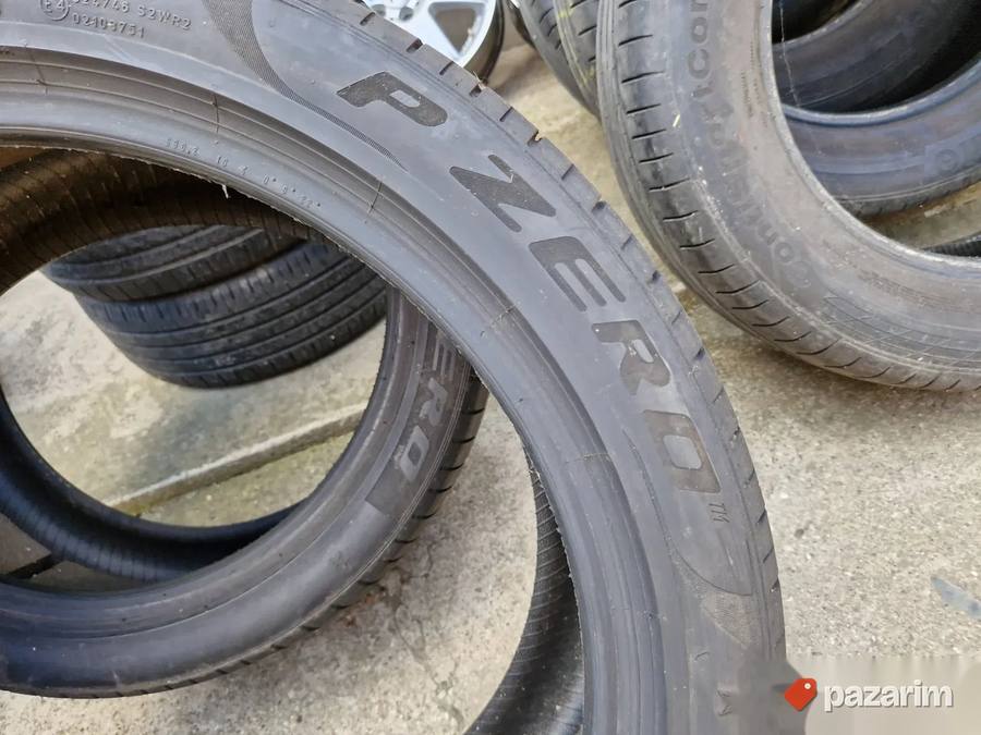 Dve odlicne letnje gume 21 ce 315-35/21 PIRELLI Dot2418 sa 4