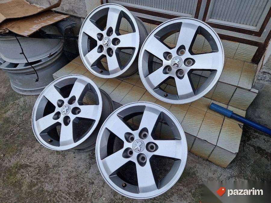Alu felne 16 ke PEZO 5x114.3 i 5 x 114.3 PEUGEOT MITSUBISHI 5