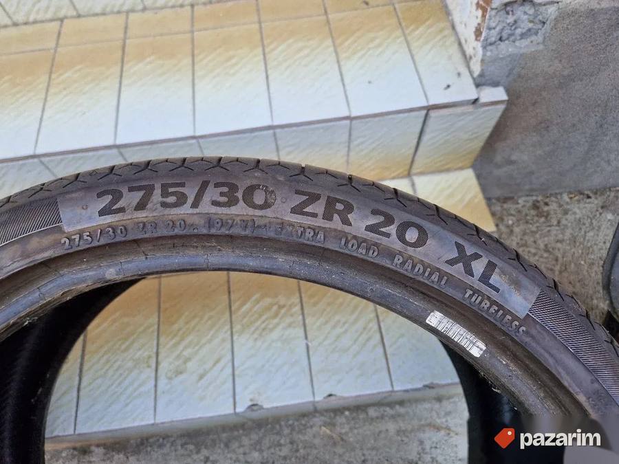 Dve dobre letnje gume 20 ice CONTINENTAL 275-30/20 Dot 4916 4