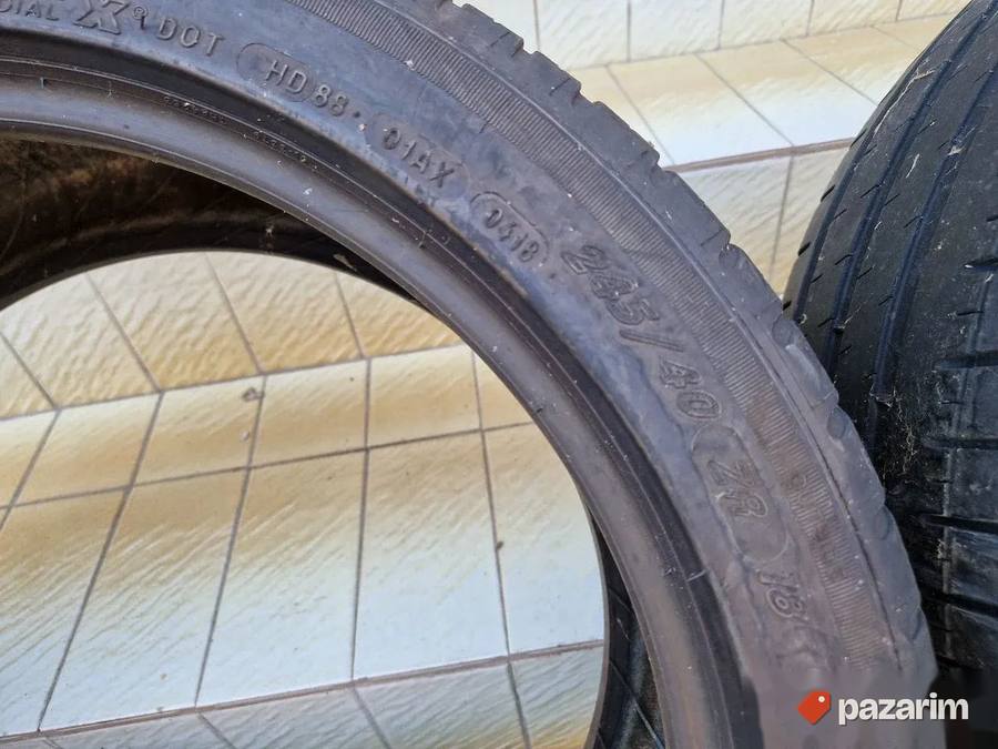 Dve dobre letnje gume 18 ice MICHELIN 245 40 18 sa 5mm šare 3