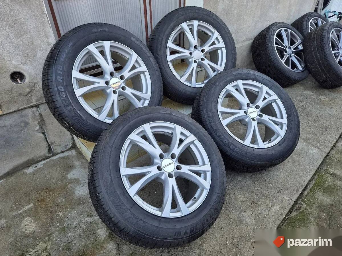 Alu felne 18 ke CARMANI 5x112 i 5 x 112 Audi WV Seat Škoda, 1