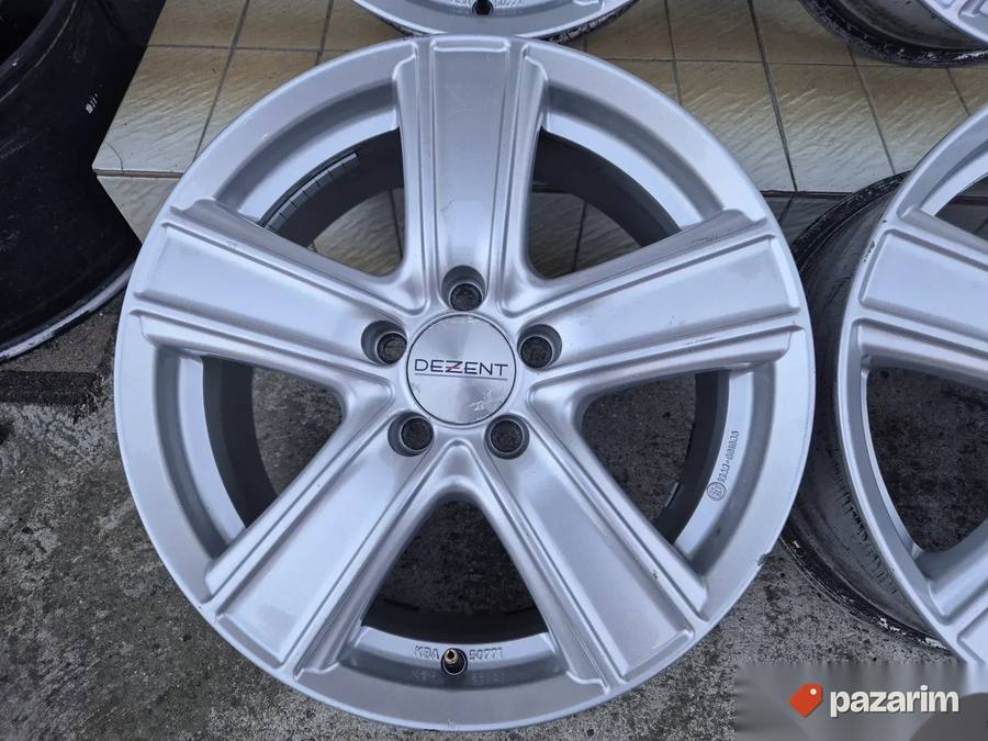 Alu felne 17 ke DEZENT 5x112 i 5 x 112 VW AUDI SEAT ŠKODA 8