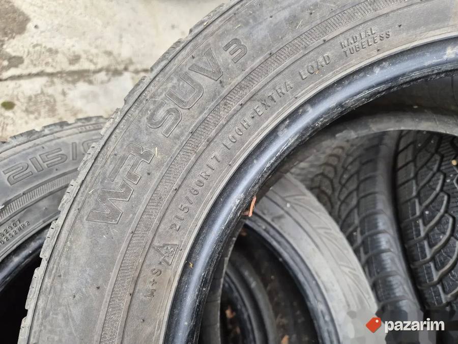 Četiri odlične zimske gume 17 ke NOKIAN 215 60 17 sa sarom o 2