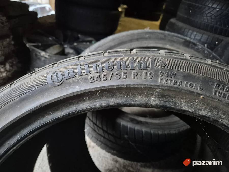 Dve onako zimske gume 19 ke CONTINENTAL 245-35/19 sa sarom 3