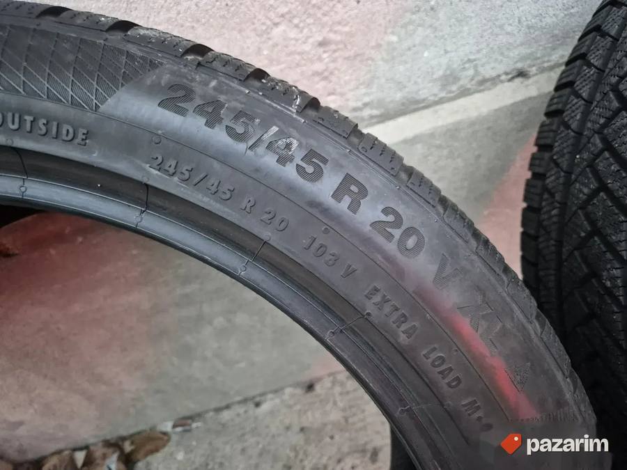 Dve odlične zimske gume 20 ice CONTINENTAL 245 45 20 sa sar 5