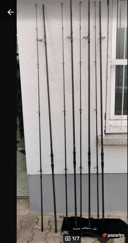 Na prodaju 4 šaranska štapa Anaconda Vipex 13ft 4lbs
