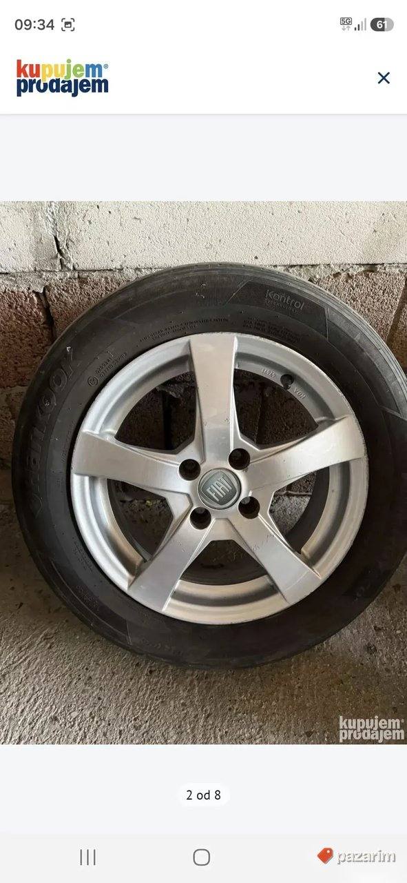 Alu felne DEZENT 4x100 Fiat Opel Toyota Nissan Kia 3
