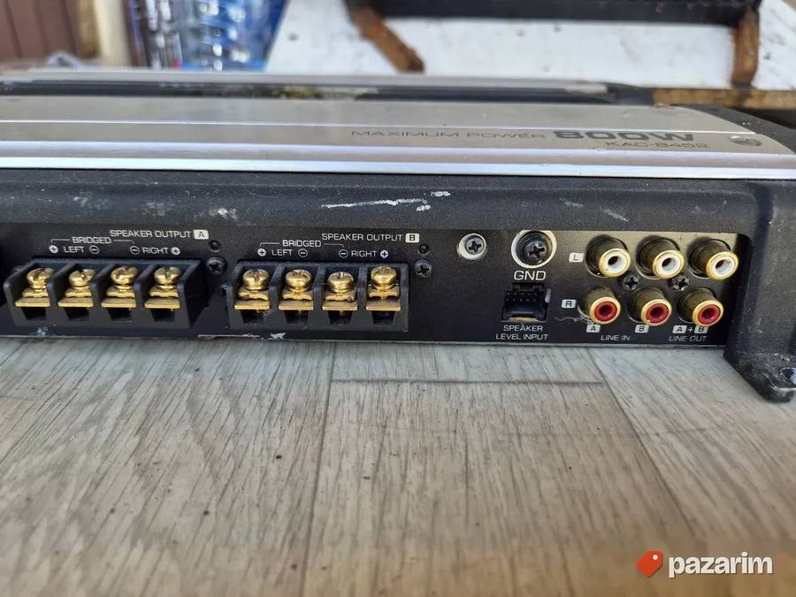 Cetvorokanalno pojacalo KENWOOD KAC8452 6