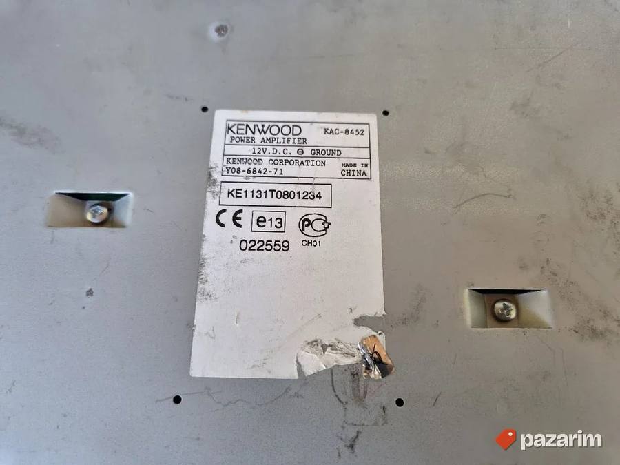 Cetvorokanalno pojacalo KENWOOD KAC8452 7