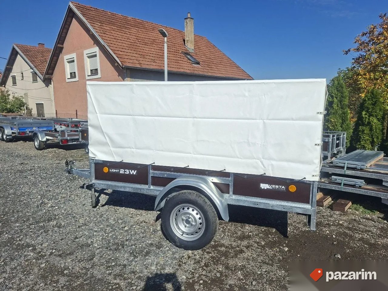Prikolica Vesta 23w sa ceradom 1